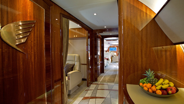 A photo of Trump plane